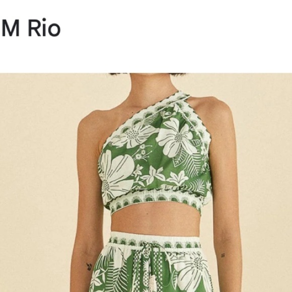 NWOT FARM Rio crop top - Picture 1 of 6